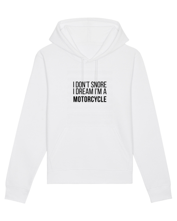 I dream I'm a motorcycle White