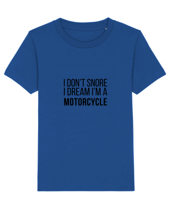 I dream I'm a motorcycle Majorelle Blue