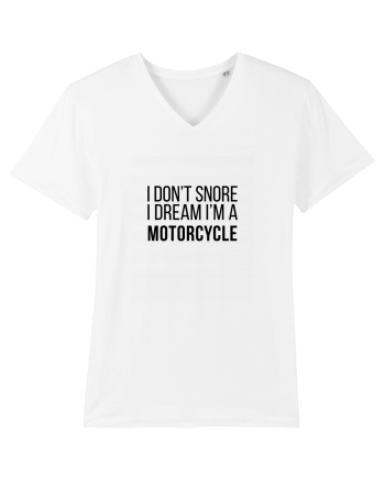 I dream I'm a motorcycle White