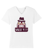 Valu` 4 ?? Tricou mânecă scurtă guler V Bărbat Presenter