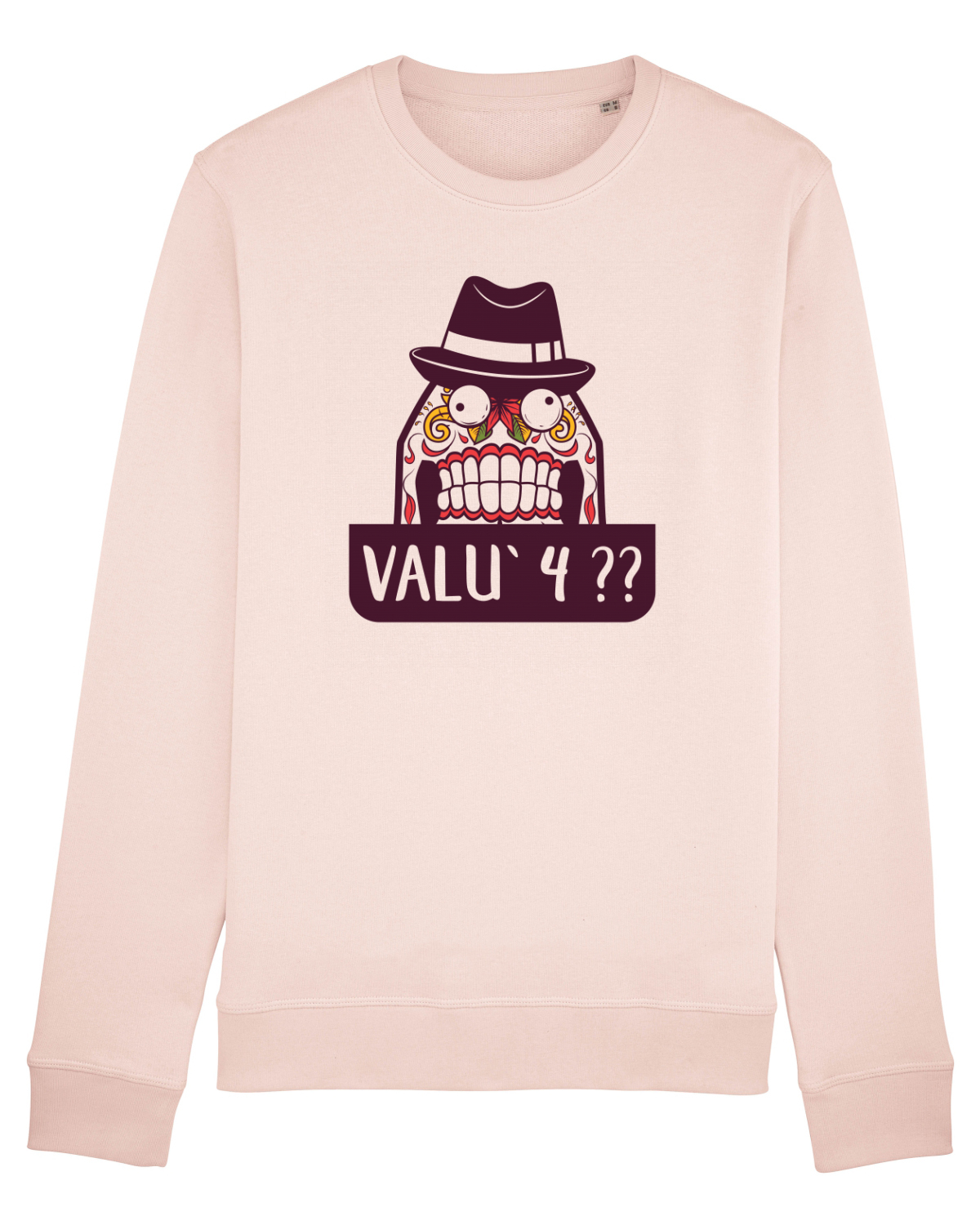 Bluză mânecă lungă Unisex Rise Candy Pink