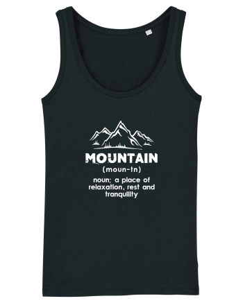 Mountain Definition Black