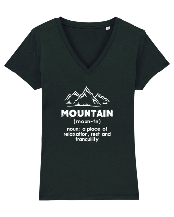 Mountain Definition Black