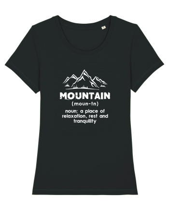 Mountain Definition Black