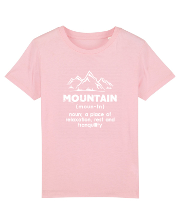 Mountain Definition Cotton Pink