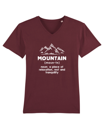Mountain Definition Burgundy