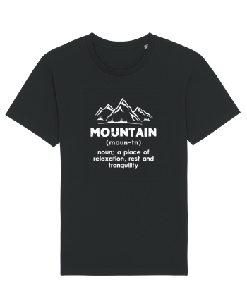 Mountain Definition Black
