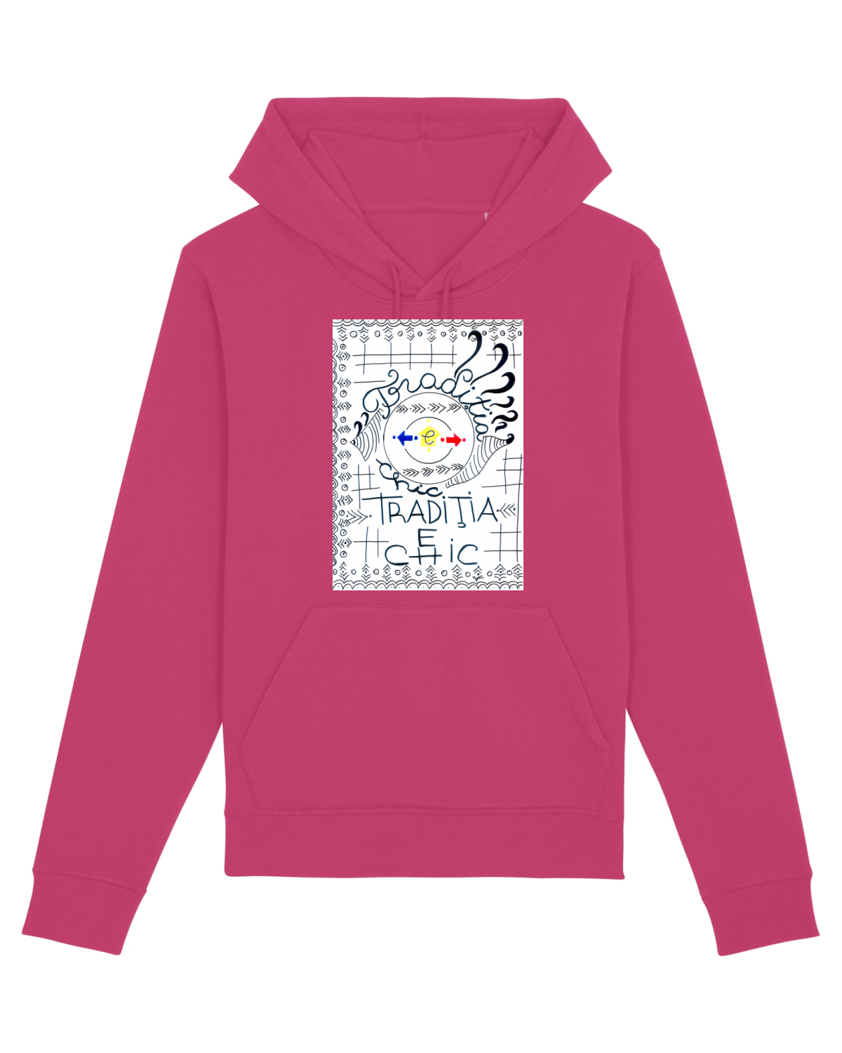 Hanorac Unisex Drummer Raspberry