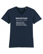 Musician  Joke Design Tricou mânecă scurtă guler V Bărbat Presenter