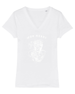 Iron Heart Tricou mânecă scurtă guler V Damă Evoker