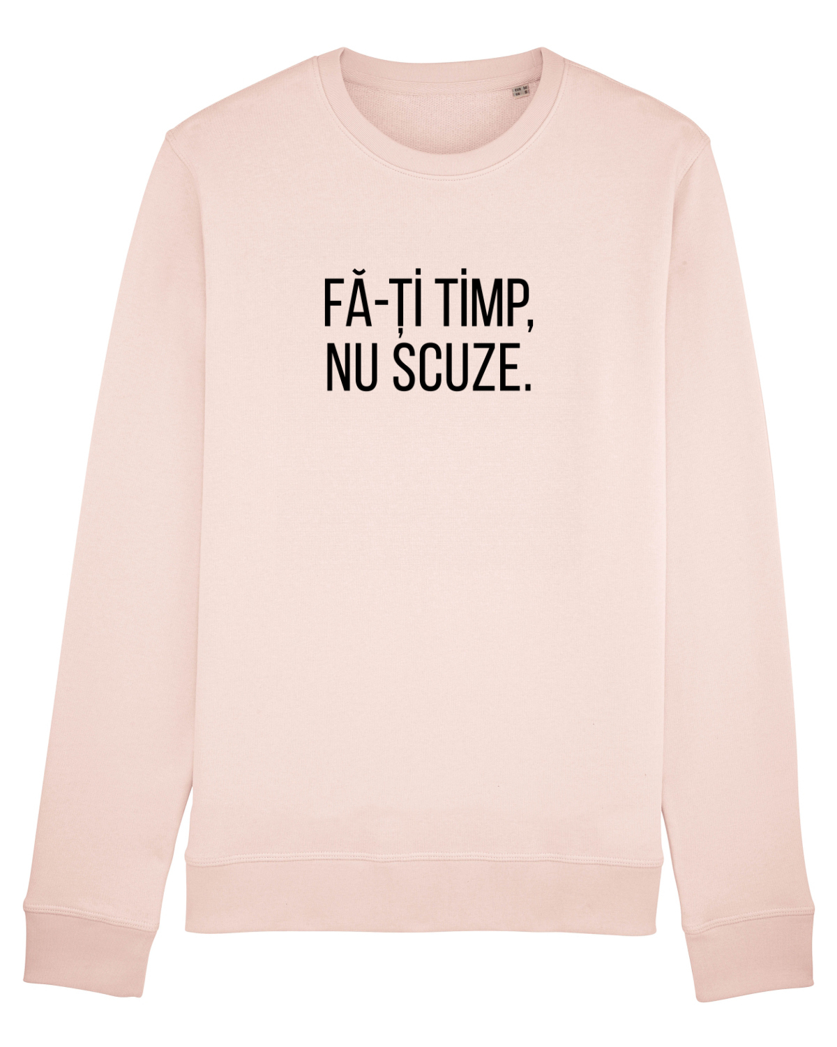 Bluză mânecă lungă Unisex Rise Candy Pink
