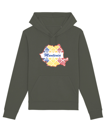 Muntenia Romania Tricolor Motive Nationale Khaki