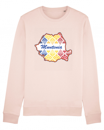 Muntenia Romania Tricolor Motive Nationale Candy Pink