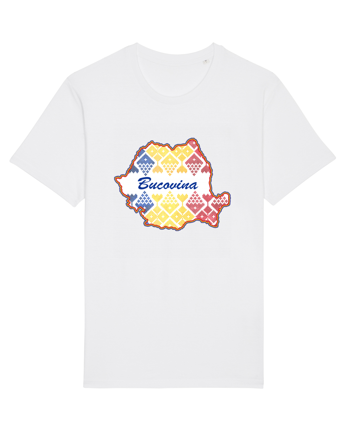 Tricou mânecă scurtă Unisex Rocker White