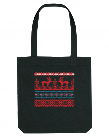 Craciun Romania motiv traditional Black