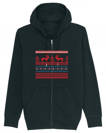 Craciun Romania motiv traditional Black