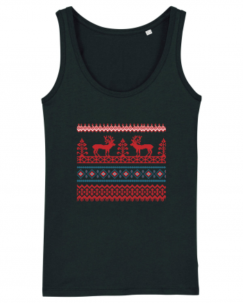 Craciun Romania motiv traditional Black