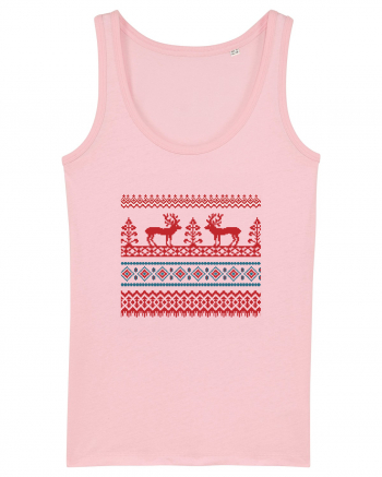 Craciun Romania motiv traditional Cotton Pink