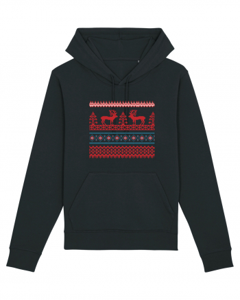 Craciun Romania motiv traditional Black
