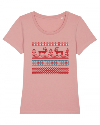 Craciun Romania motiv traditional Canyon Pink