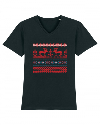 Craciun Romania motiv traditional Black