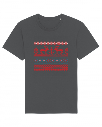 Craciun Romania motiv traditional Anthracite