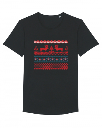 Craciun Romania motiv traditional Black