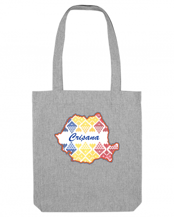 Crisana Romania Tricolor Motive Nationale Heather Grey