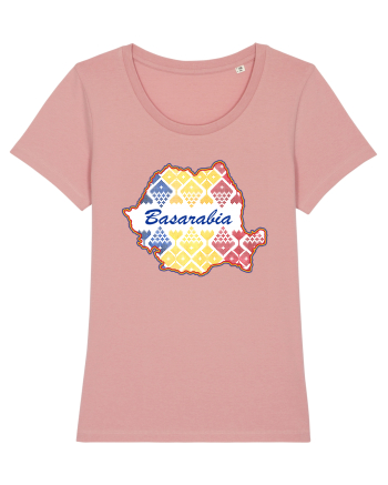 Basarabia Romania Tricolor Motive Nationale Canyon Pink