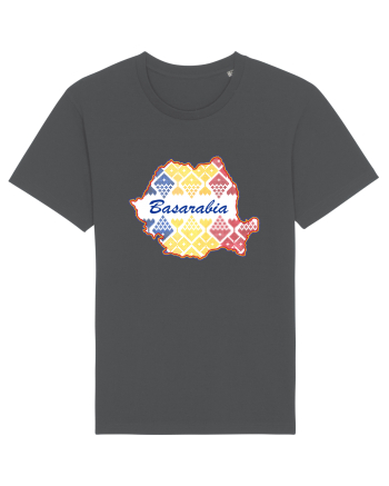 Basarabia Romania Tricolor Motive Nationale Anthracite