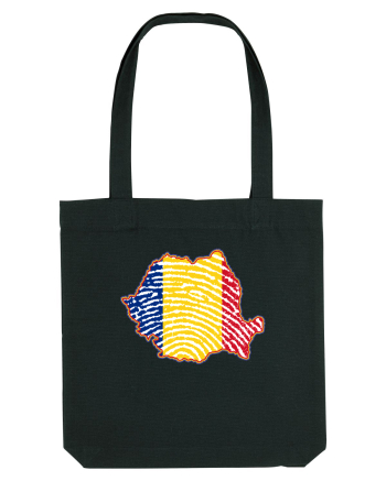 Romania Tricolor Identitate Black