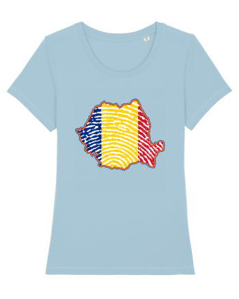 Romania Tricolor Identitate Sky Blue