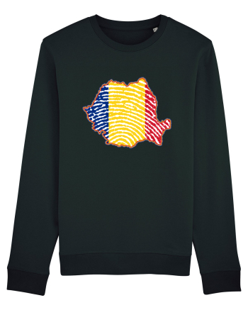 Romania Tricolor Identitate Black