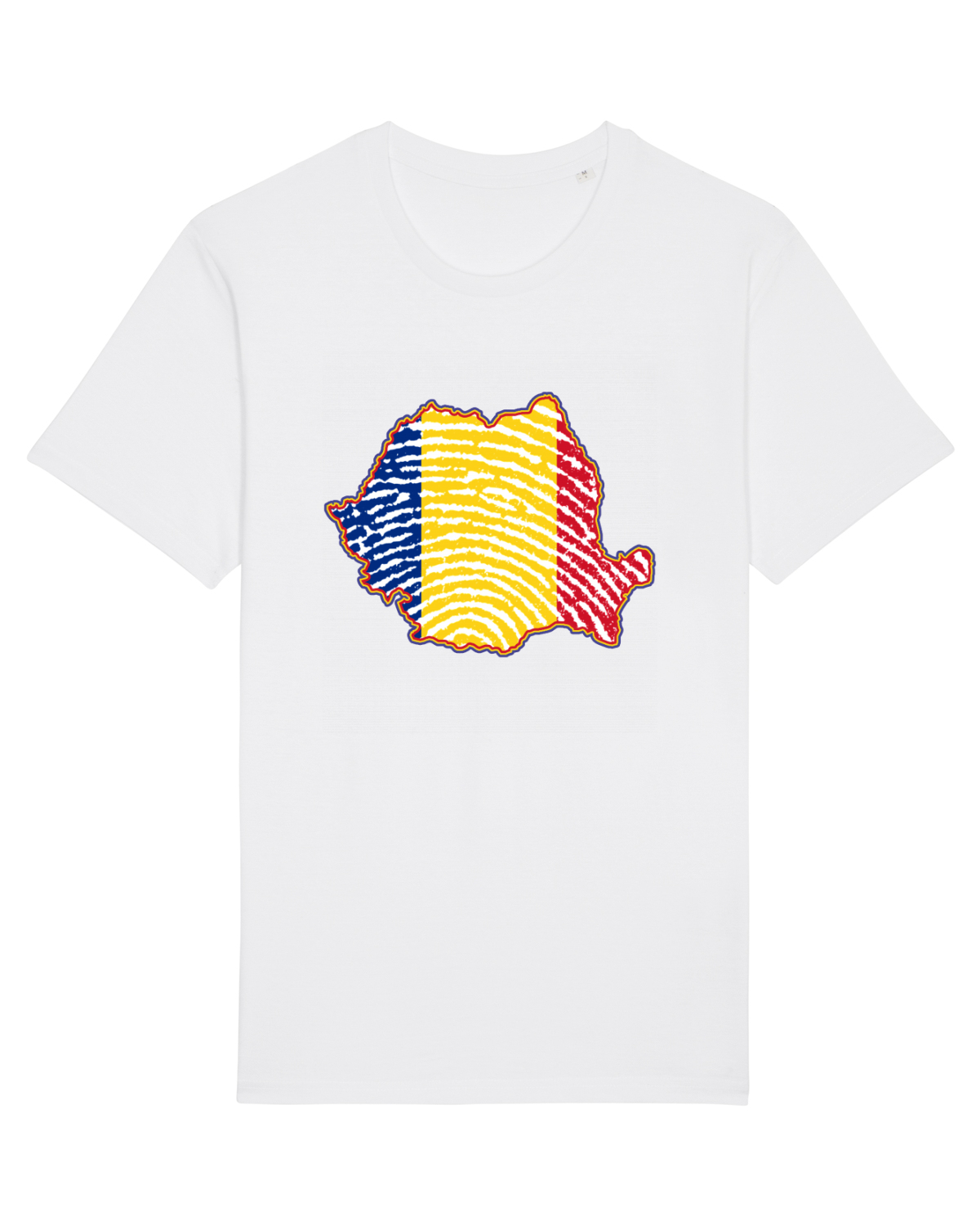 Tricou mânecă scurtă Unisex Rocker White