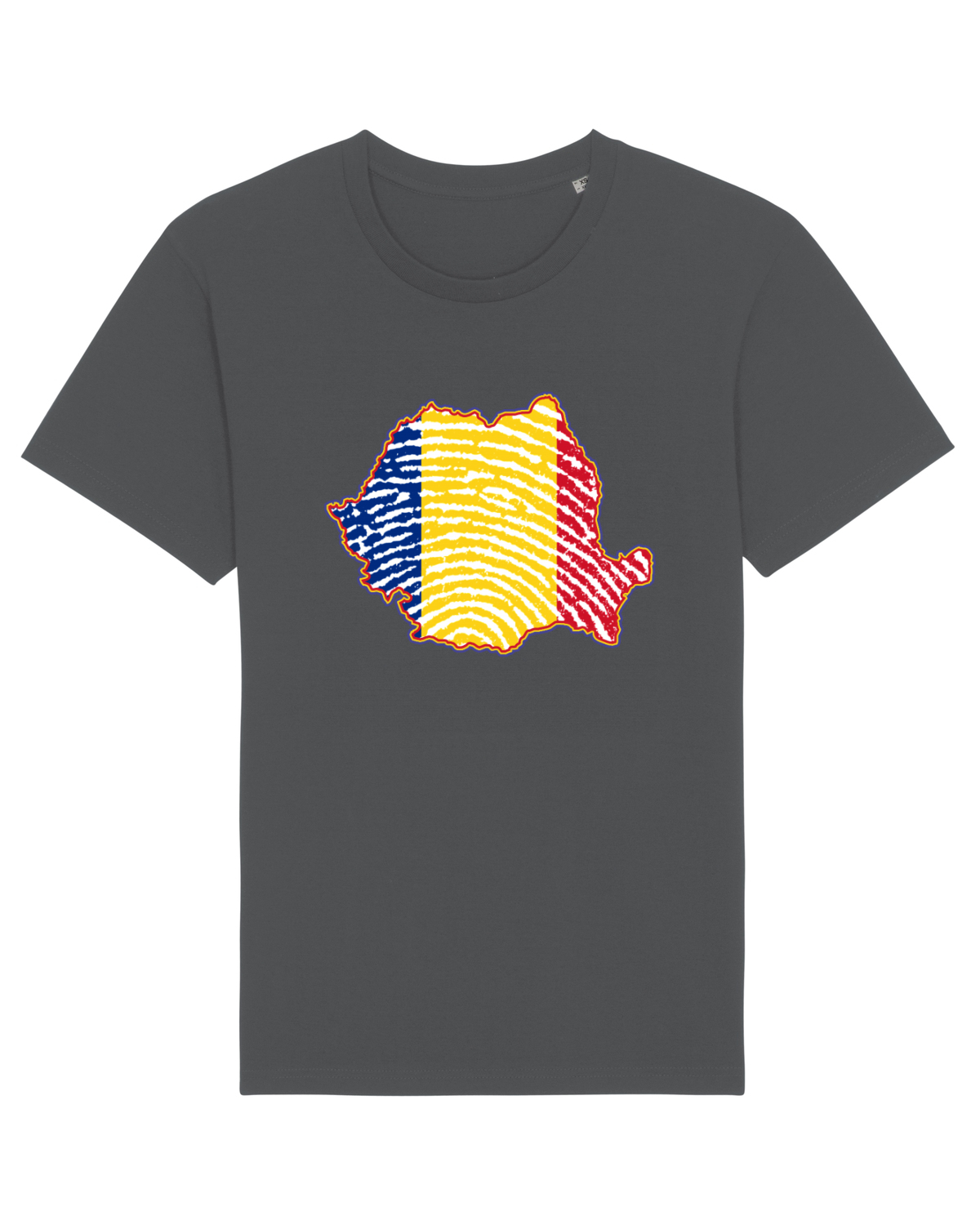 Tricou mânecă scurtă Unisex Rocker Anthracite