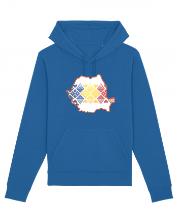Romania Tricolor Motive Nationale Royal Blue
