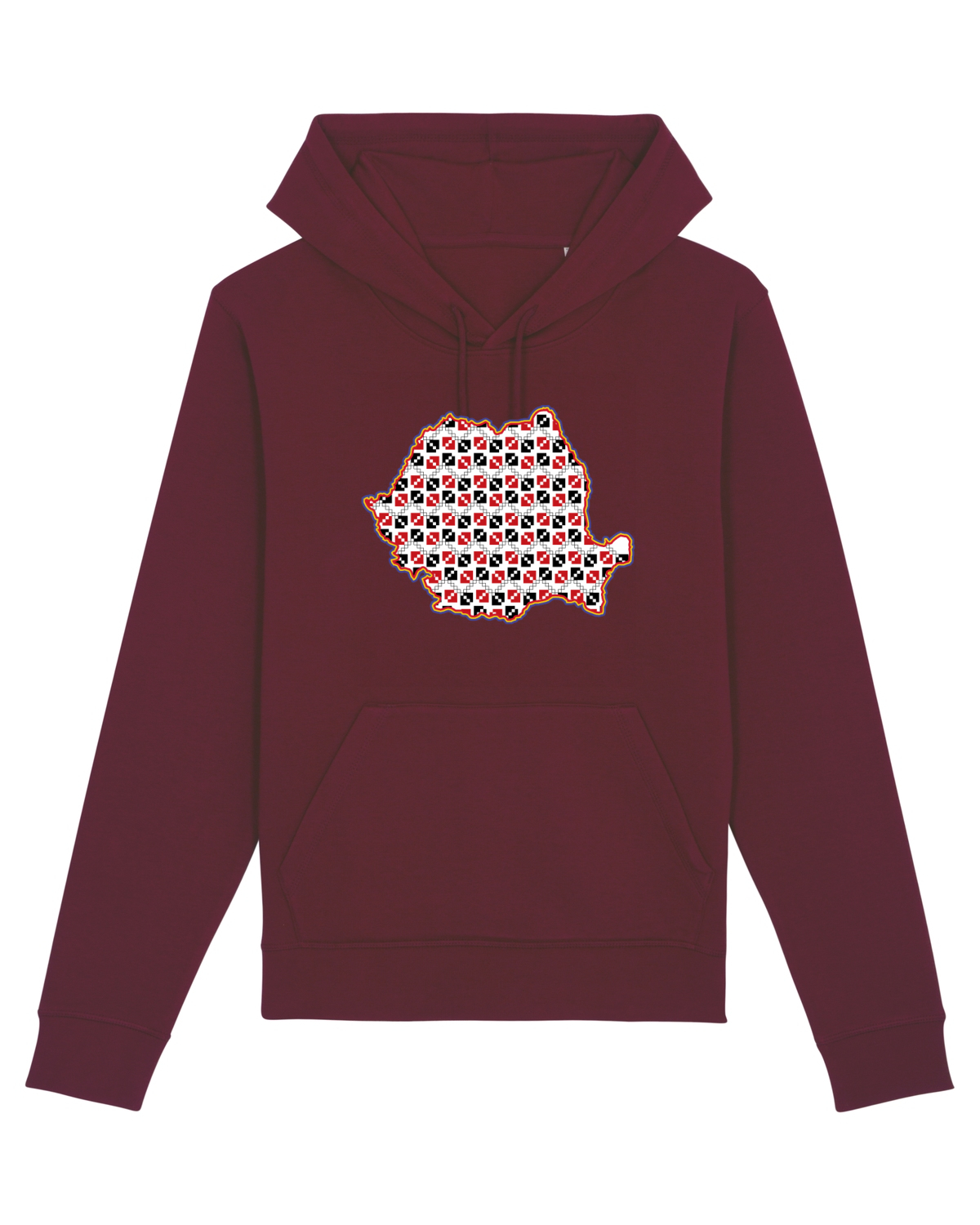 Hanorac Unisex Drummer Burgundy