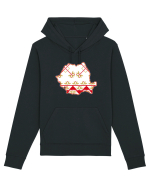 Romania Tricolor Motive Nationale Traditionale Hanorac Unisex Drummer