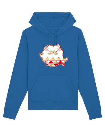 Romania Tricolor Motive Nationale Traditionale Royal Blue
