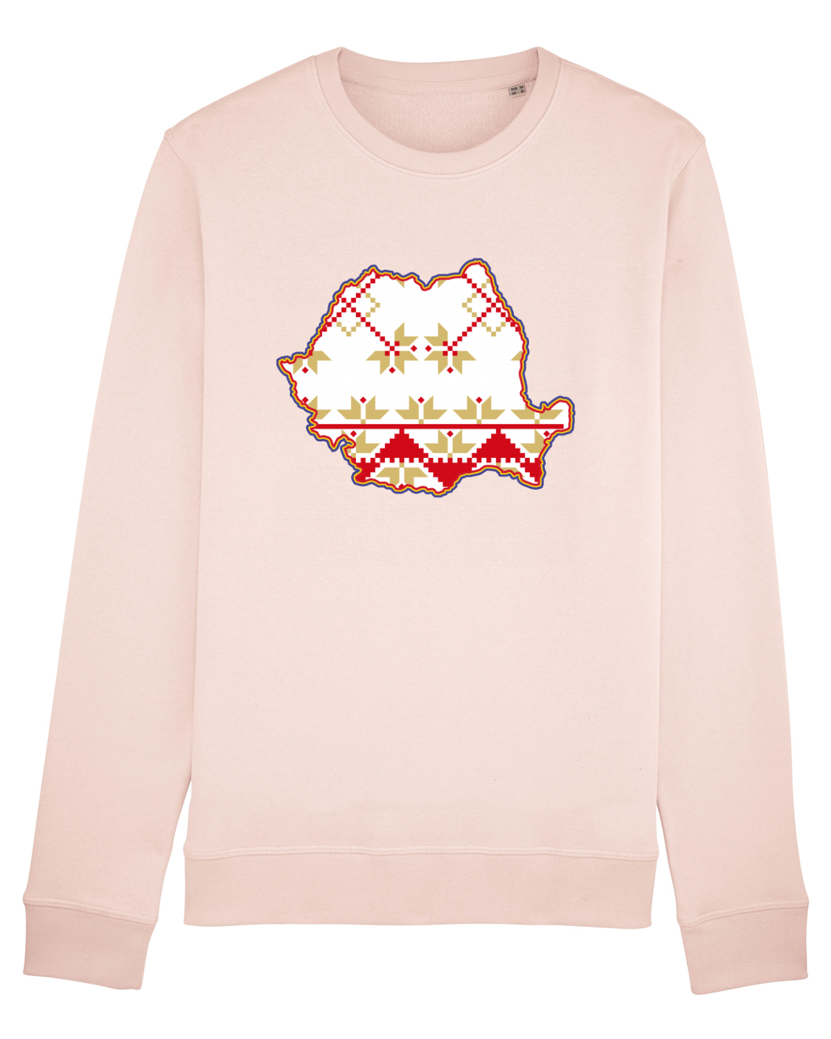 Bluză mânecă lungă Unisex Rise Candy Pink