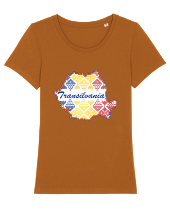 Transilvania Romania Tricolor Motive Nationale Roasted Orange