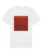 Romania Motiv National Traditional Tricou mânecă scurtă Unisex Rocker