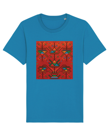 Romania Motiv National Traditional Azur