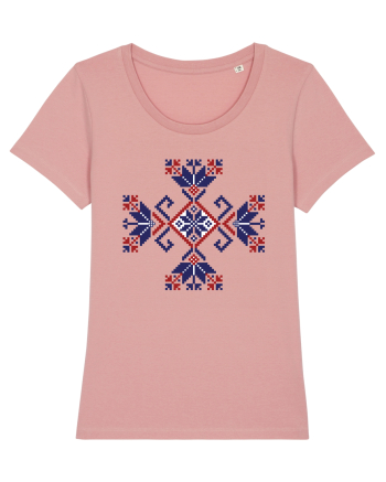 Romania Motiv National Traditional Canyon Pink