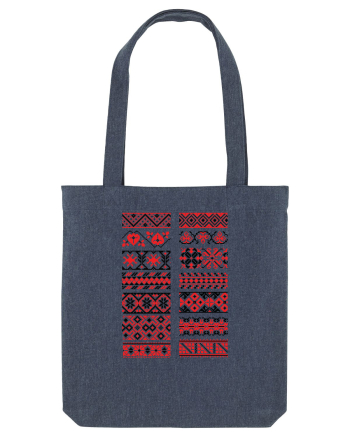 Romania Motiv National Traditional Midnight Blue