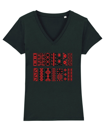 Romania Motiv National Traditional Black