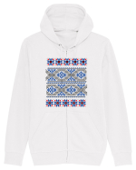 Romania Motiv National Traditional Hanorac cu fermoar Unisex Connector