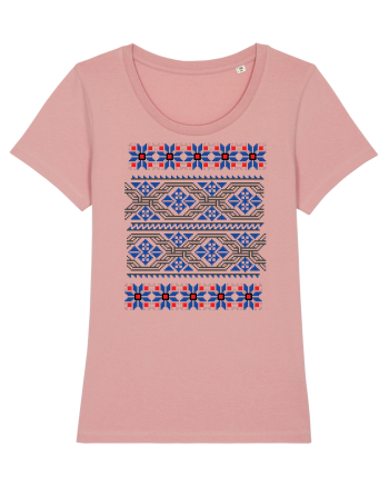 Romania Motiv National Traditional Canyon Pink
