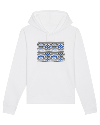Romania Motiv National Traditional White