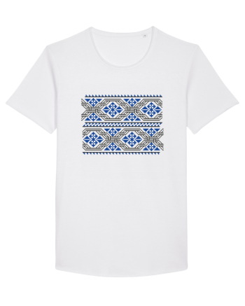 Romania Motiv National Traditional White